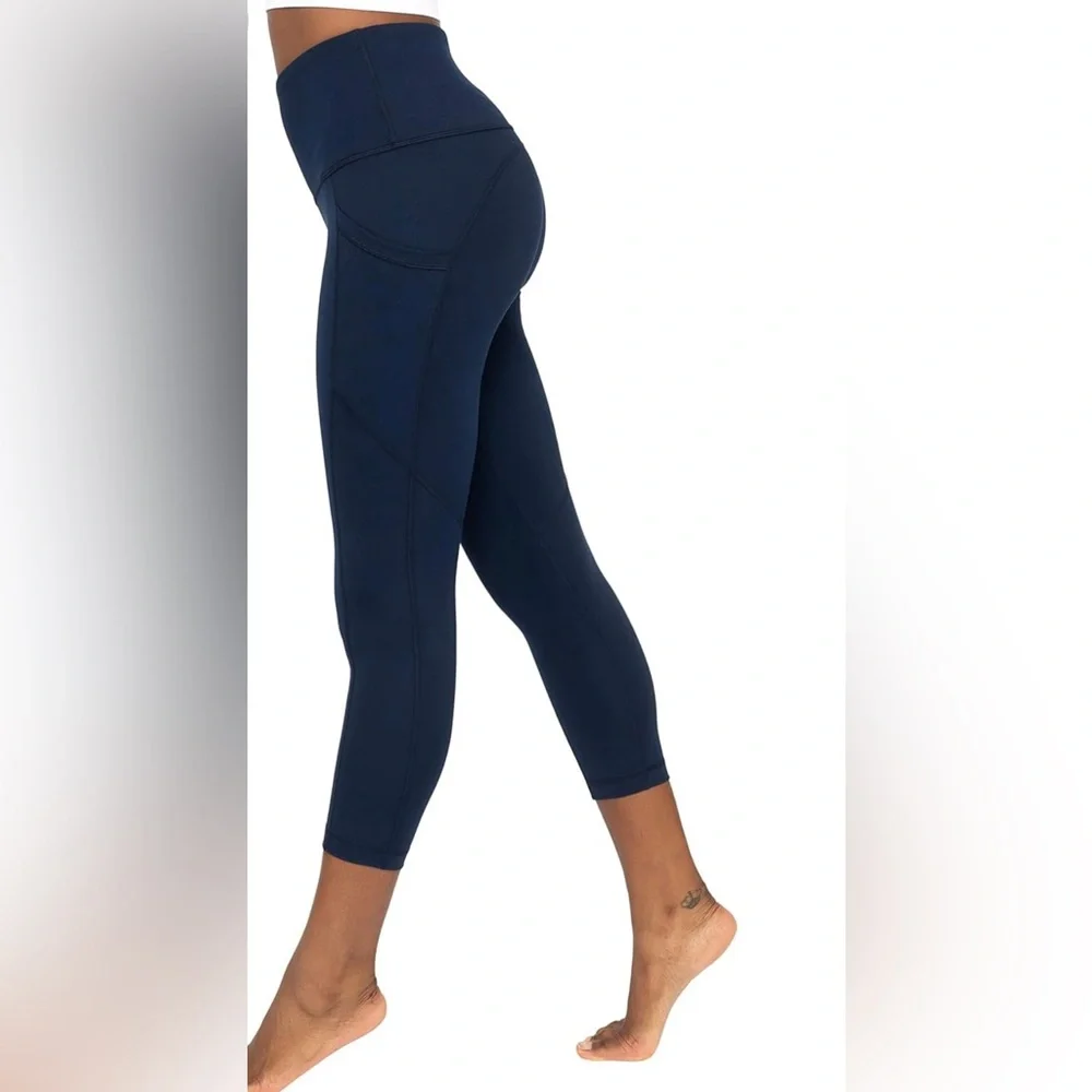 Core 10 Navy Blue Leggings NWOT Size 3X - Picture 1 of 6